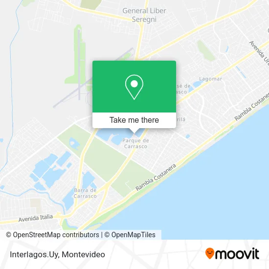 Mapa de Interlagos.Uy
