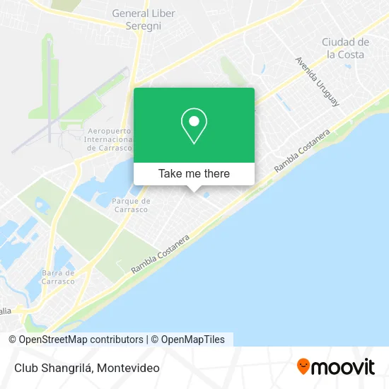 Mapa de Club Shangrilá