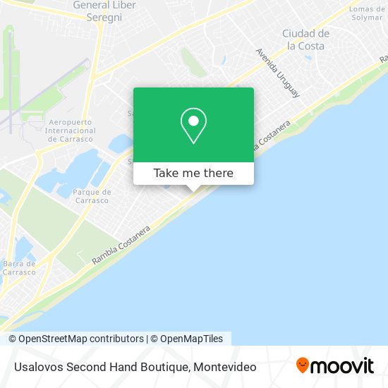 Usalovos Second Hand Boutique map