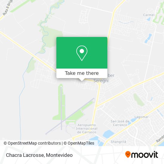 Chacra Lacrosse map