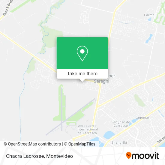 Chacra Lacrosse map
