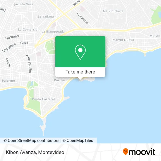Mapa de Kibon Avanza
