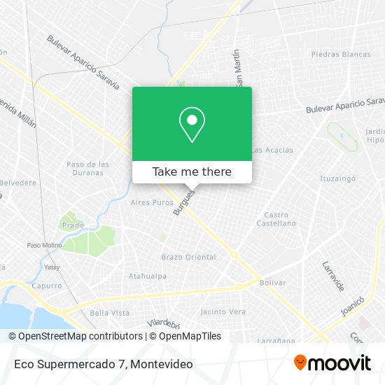 Mapa de Eco Supermercado 7