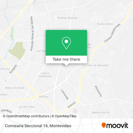 Comisaria Seccional 16 map