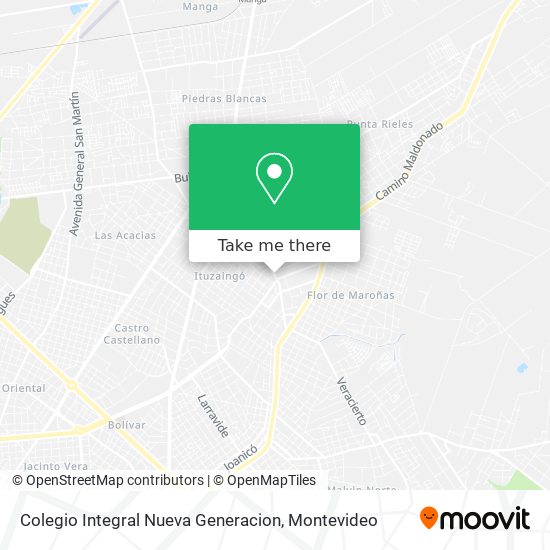Colegio Integral Nueva Generacion map