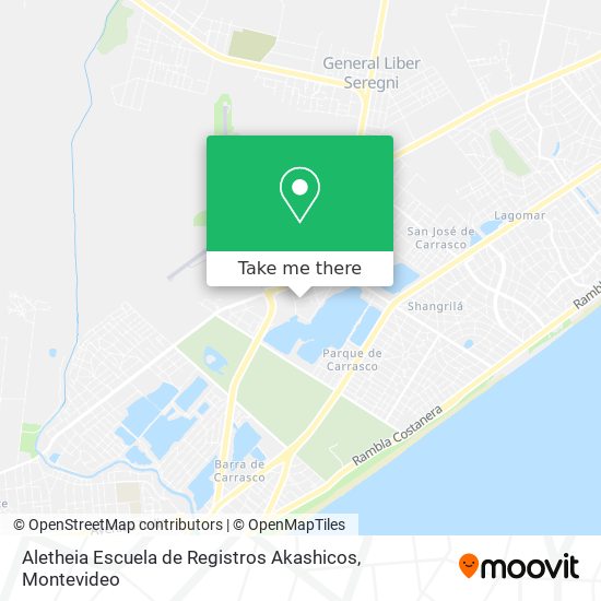 Aletheia Escuela de Registros Akashicos map