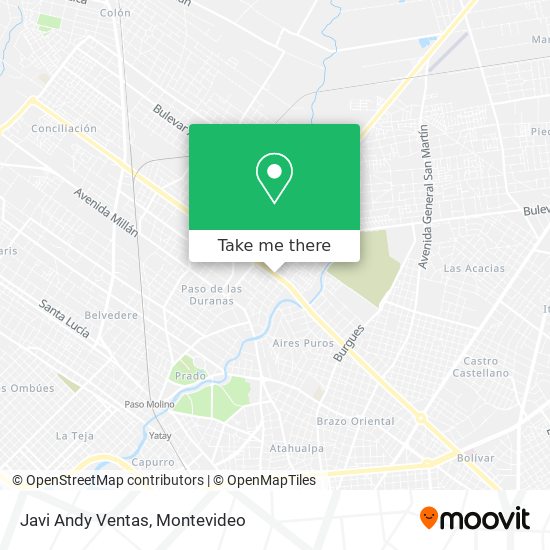 Javi Andy Ventas map