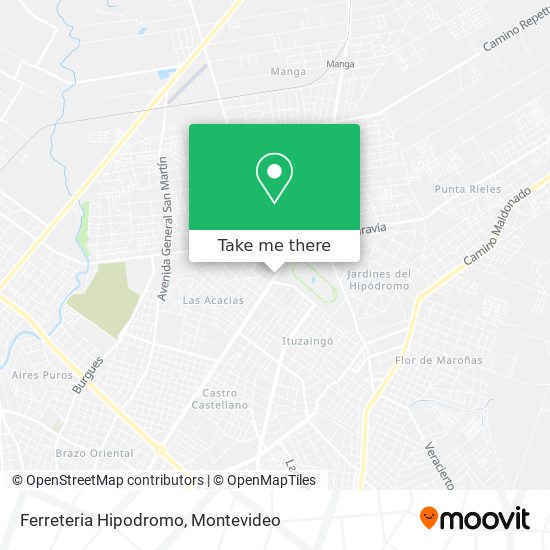 Ferreteria Hipodromo map