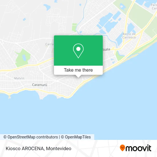Mapa de Kiosco AROCENA