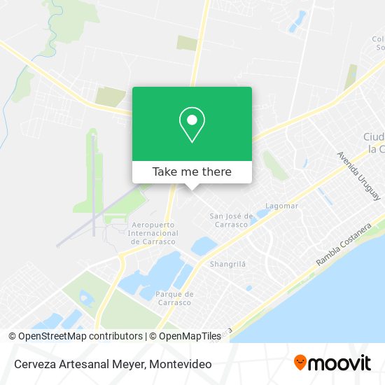Cerveza Artesanal Meyer map