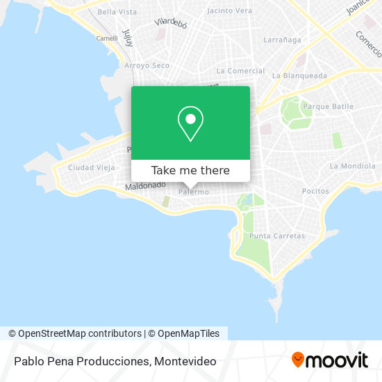 Pablo Pena Producciones map