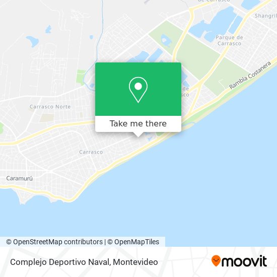 Complejo Deportivo Naval map