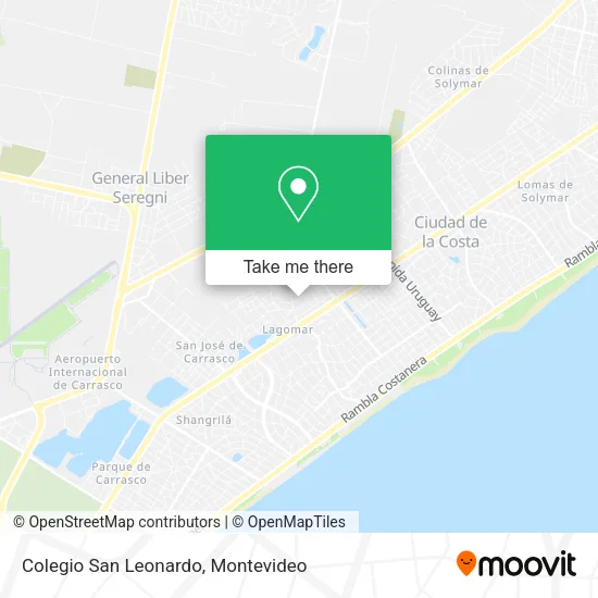 Mapa de Colegio San Leonardo