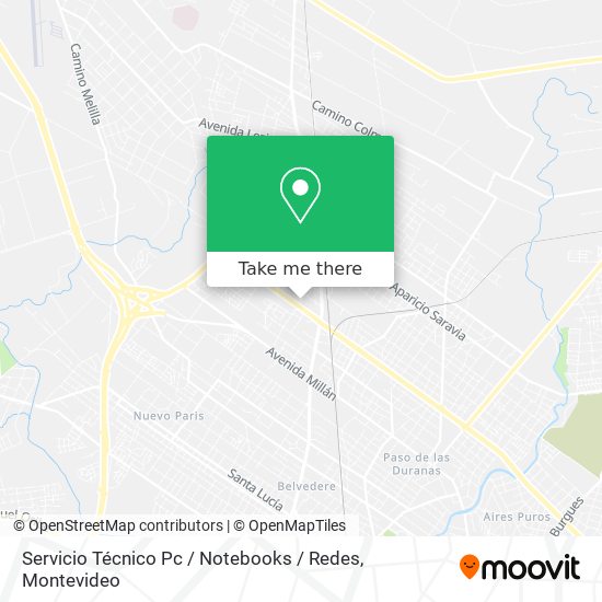 Servicio Técnico Pc / Notebooks / Redes map
