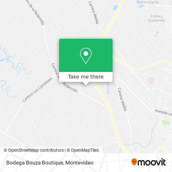 Bodega Bouza Boutique map