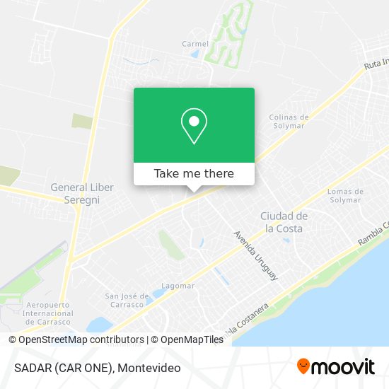 SADAR (CAR ONE) map