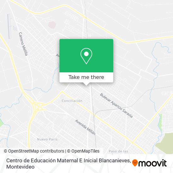 Centro de Educación Maternal E Inicial Blancanieves map