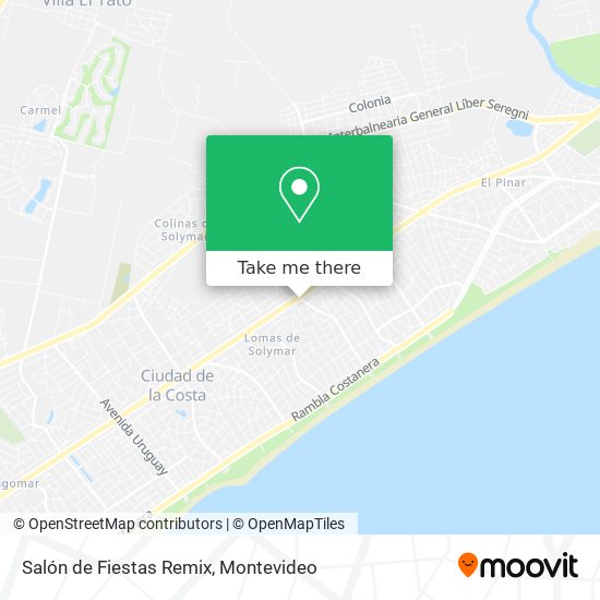 Salón de Fiestas Remix map