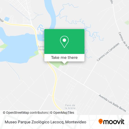 Museo Parque Zoológico Lecocq map