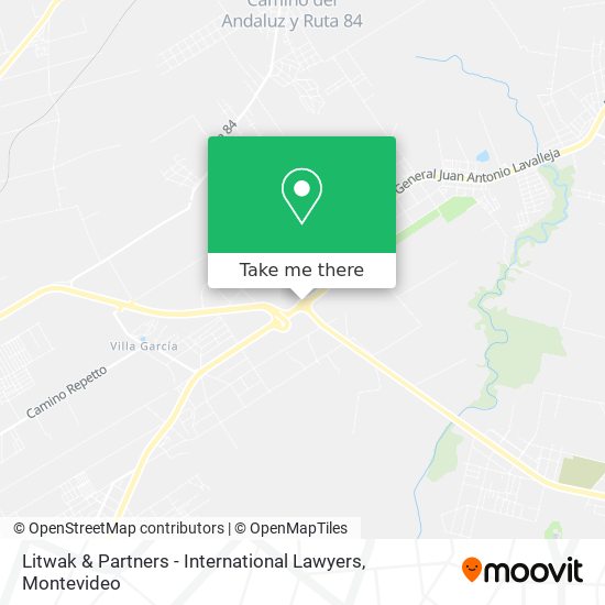 Litwak & Partners - International Lawyers map