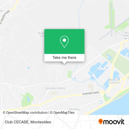 Club CECADE map