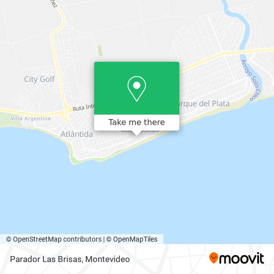 Mapa de Parador Las Brisas