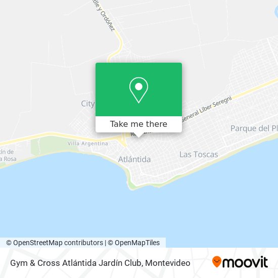 Gym & Cross Atlántida Jardín Club map