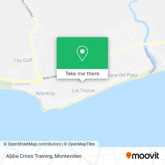 Aljibe Cross Training map