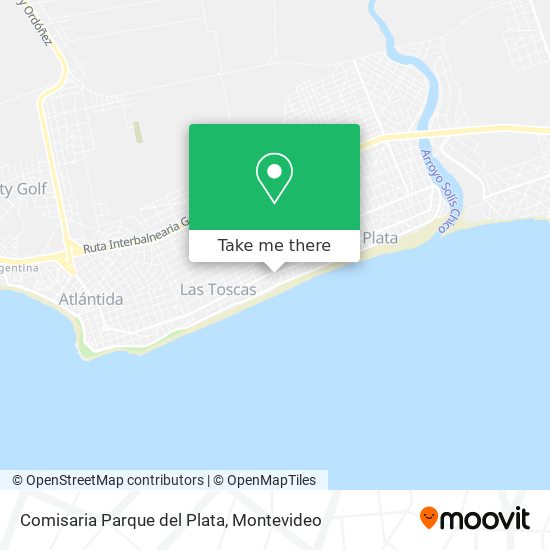 Comisaria Parque del Plata map
