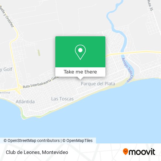 Club de Leones map