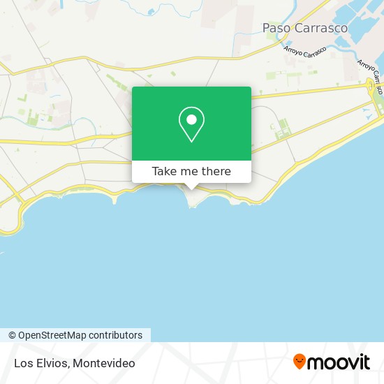 Los Elvios map