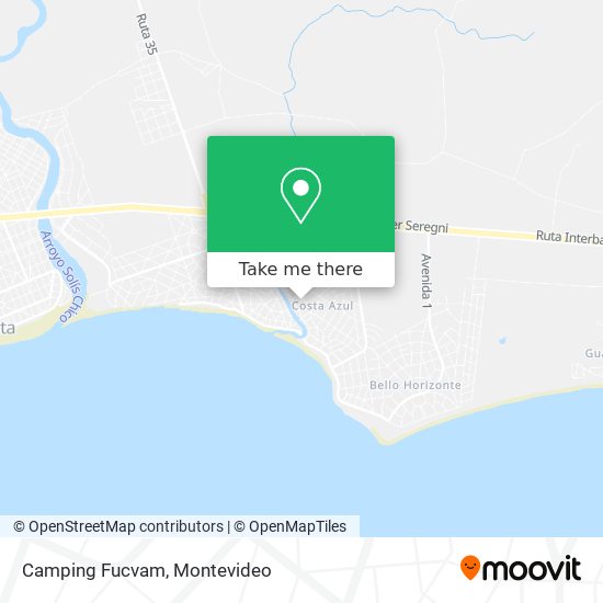 Camping Fucvam map