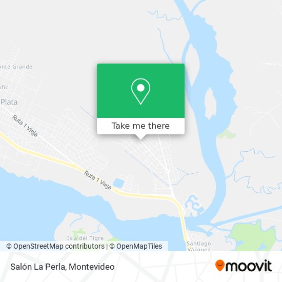 Mapa de Salón La Perla