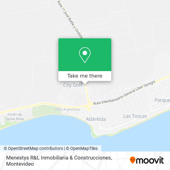 Menestys R&L Inmobiliaria & Construcciones map