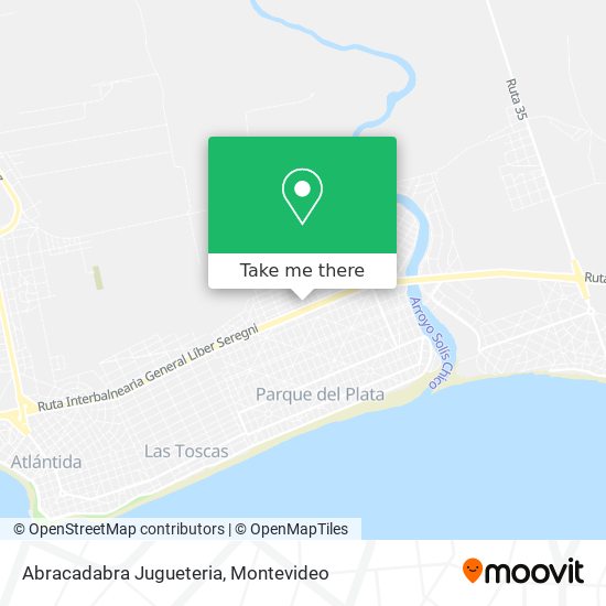 Abracadabra Jugueteria map