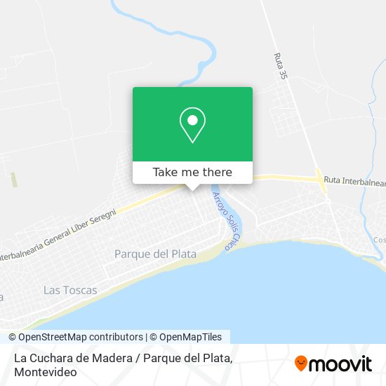La Cuchara de Madera / Parque del Plata map