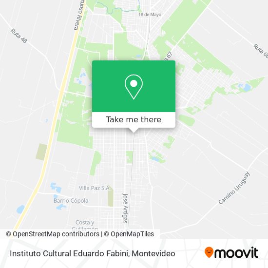 Instituto Cultural Eduardo Fabini map
