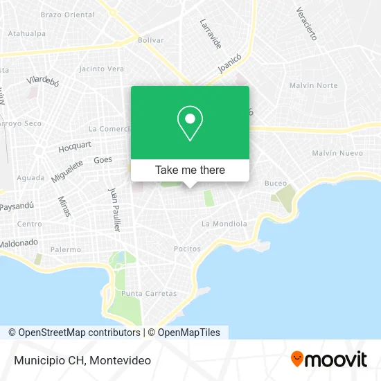 Mapa de Municipio CH