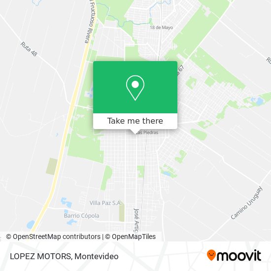 LOPEZ MOTORS map