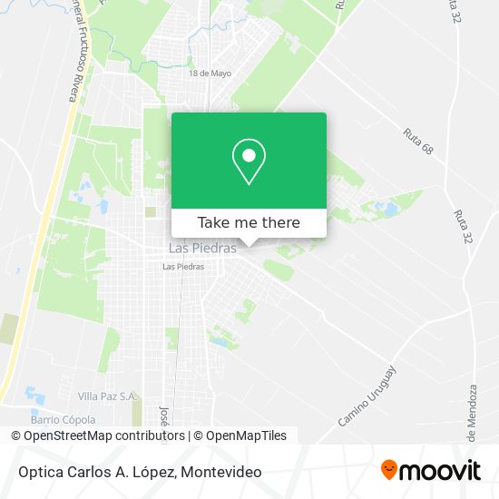 Optica Carlos A. López map
