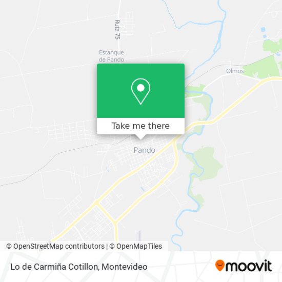 Lo de Carmiña Cotillon map