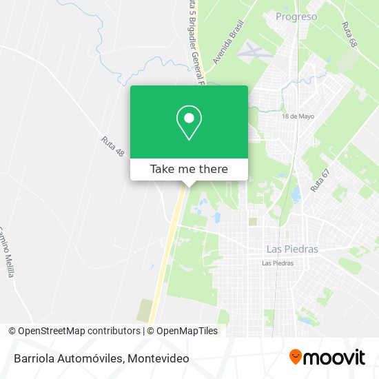 Barriola Automóviles map