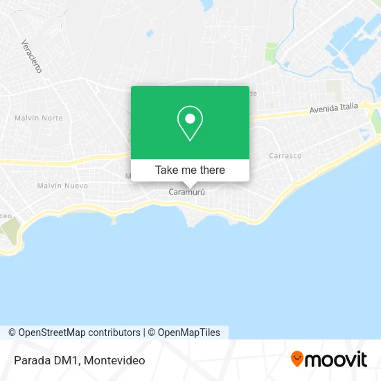 Parada DM1 map