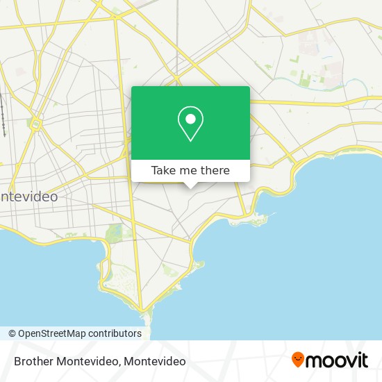 Brother Montevideo map