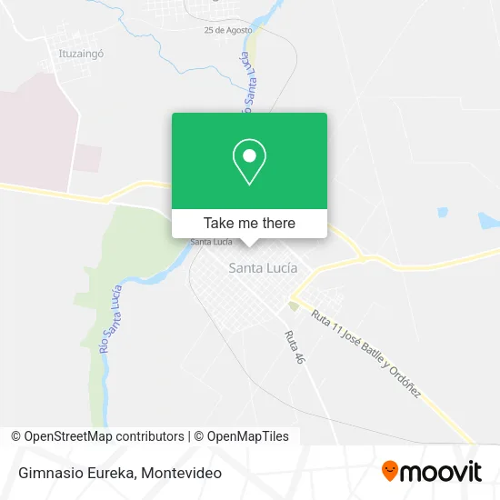 Gimnasio Eureka map