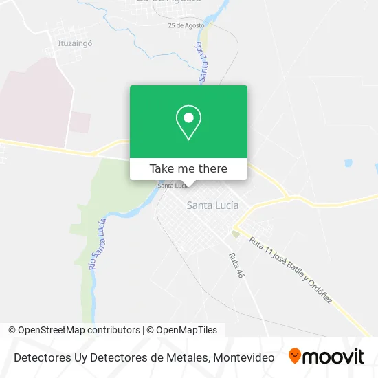 Detectores Uy Detectores de Metales map