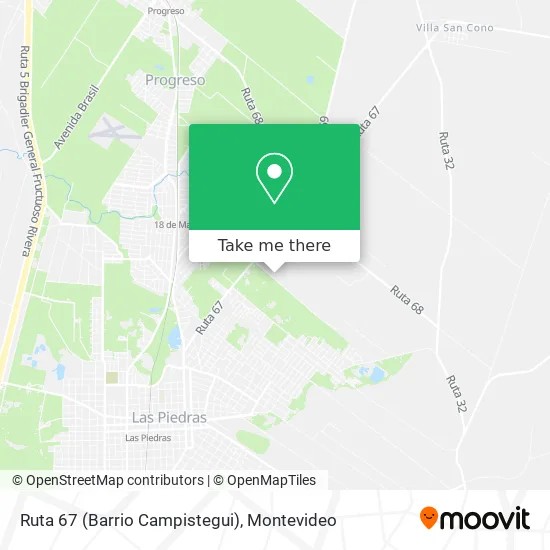 Ruta 67 (Barrio Campistegui) map
