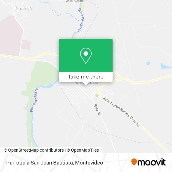 Parroquia San Juan Bautista map