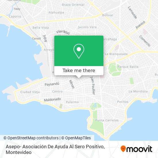 Asepo- Asociación De Ayuda Al Sero Positivo map