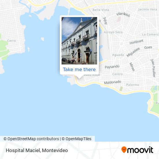 Mapa de Hospital Maciel